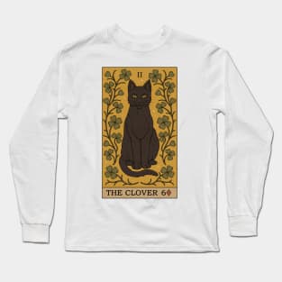 The Clover - Cats Tarot Long Sleeve T-Shirt